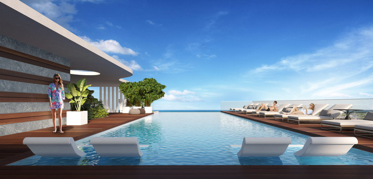 Extraordinary Views Offered From Aura’s Incredible Rooftop Pool